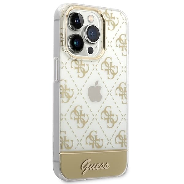 Guess Mobilskal till iPhone 14 Pro MagSafe 4G Pattern Script