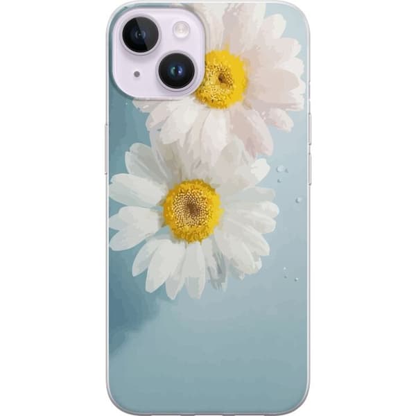 Mobilskal till Apple iPhone 15 med Sommarblommor