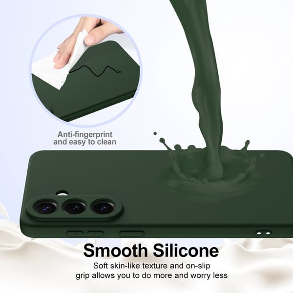 Mobilskal för Samsung Galaxy S26 Plus Magnetiskt Anti-Drop - Mörkgrön