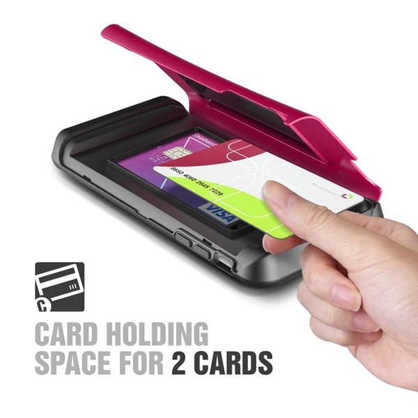 Verus Damda Veil etui med spejl til Apple iPhone 6 (S) Plus (Magenta) Rosa