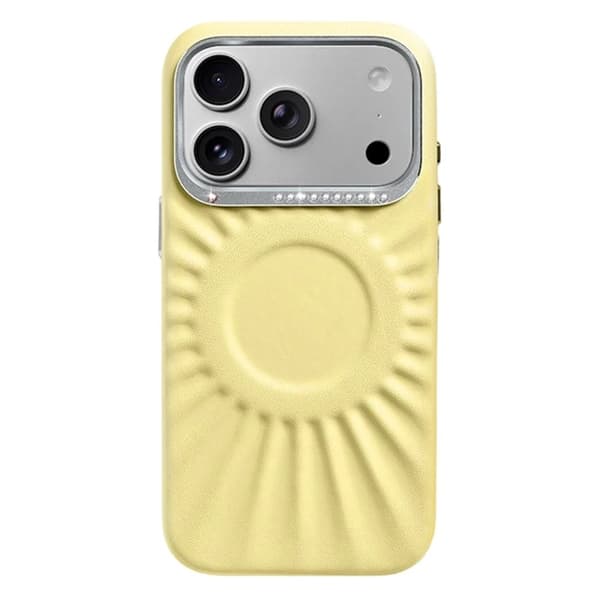 JAUCASE Mobilskal till iPhone 17 Pro Max Magsafe TPU - Gul Gul