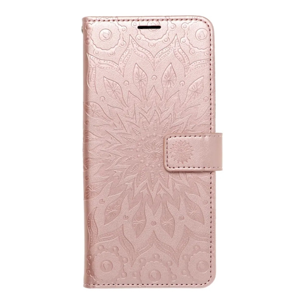 Galaxy S25 Edge Plånboksfodral Mezzo - Mandala Rose Guld