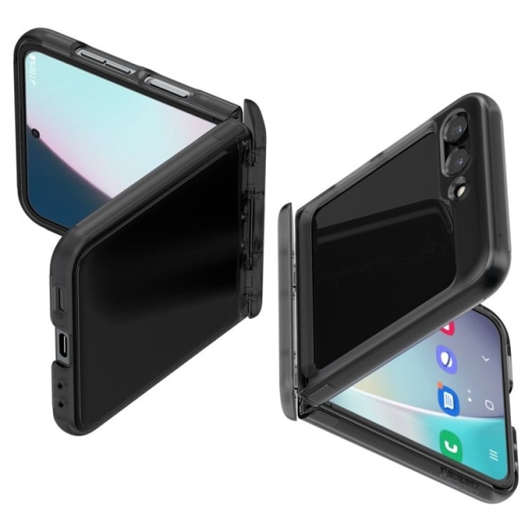 Spigen Galaxy Z Flip 5 -matkapuhelinsuoja Thin Fit Pro - pakkasharmaa