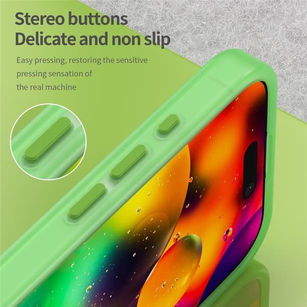 Mobilskal till iPhone 17 MagSafe Slim Matte Translucent - Grön Grön