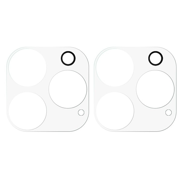 [2-PACK] iPhone 15 Pro Max/15 Pro Kameralinsskydd i Härdat glas - Clear