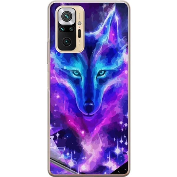 Mobilskal till Xiaomi Redmi Note 10 Pro med Neon Varg