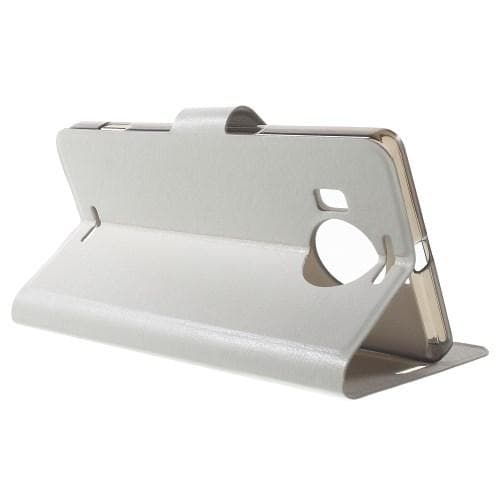 Lompakkokotelo Microsoft Lumia 950 XL - Valkoinen White