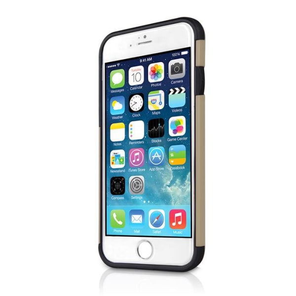 ITSkins Evolution -kotelo Apple iPhone 6 / 6S:lle (kulta)