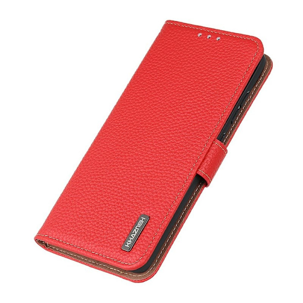 KHAZNEH iPhone Air Plånboksfodral Äkta läder - Röd