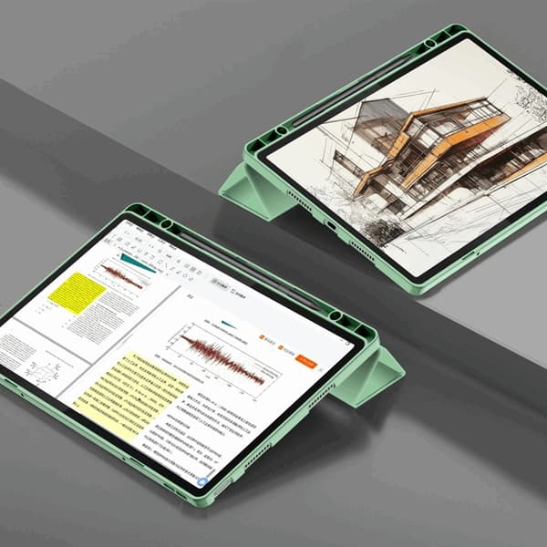 Tech-Protect Lenovo Idea Tab Pro Taske Smart - Grøn Grön
