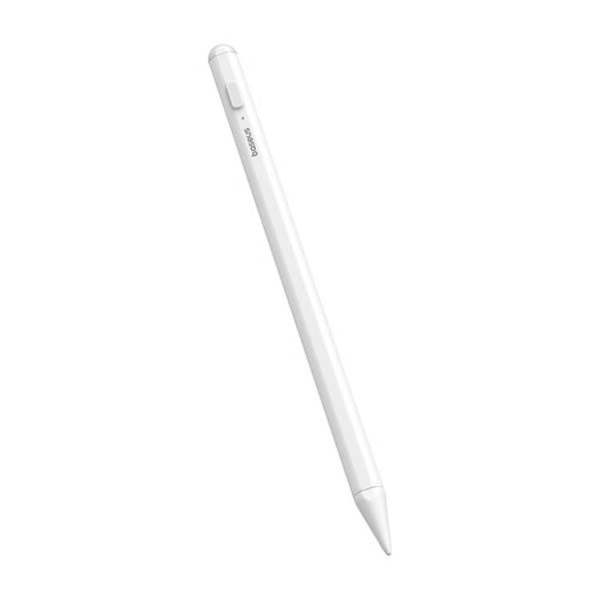 Baseus Smooth Writing 2 Stylus Penna med LED-indikator - Vit Rosa