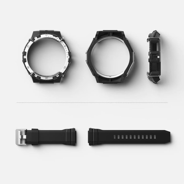 Ringke Galaxy Watch 4/5 (44mm) Shell Fusion-X Guard - valkoinen