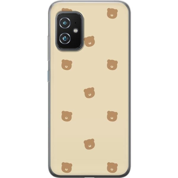 Mobilskal till Asus Zenfone 8 med Björnmönster