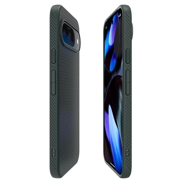 Spigen Mobilskal till Google Pixel 9 Pro XL Liquid Air - Abyss Grön Grön