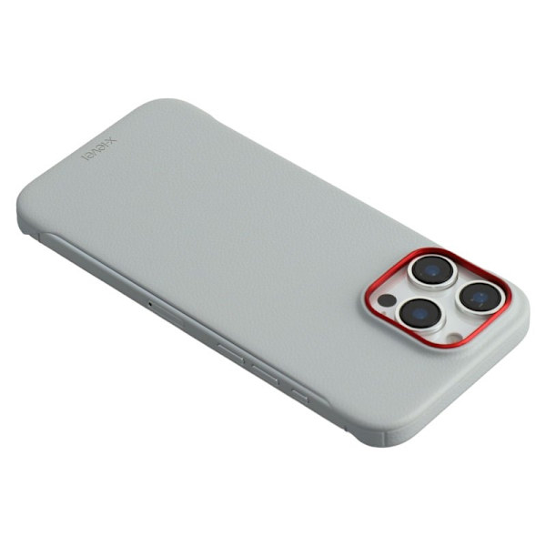 X-LEVEL Mobilskal till iPhone 16 Pro Max Magnetisk PC + Metall Grå