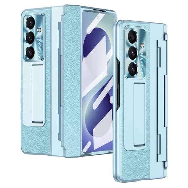 Mobilskal För Galaxy Z Fold 8 med Korthållare - Svart