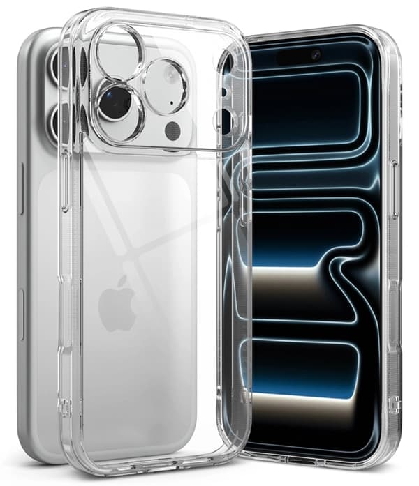 Ringke Mobilskal För iPhone 18 Pro Fusion - Clear Transparent