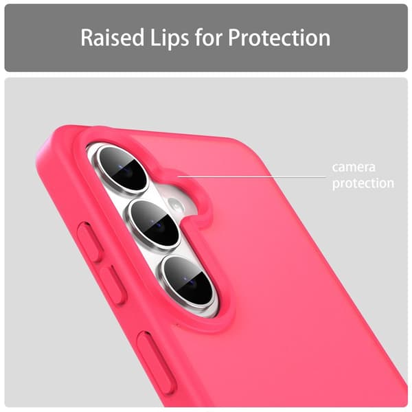 Mobilskal för Samsung Galaxy S26 Plus Anti Drop TPU + PC - Rosa