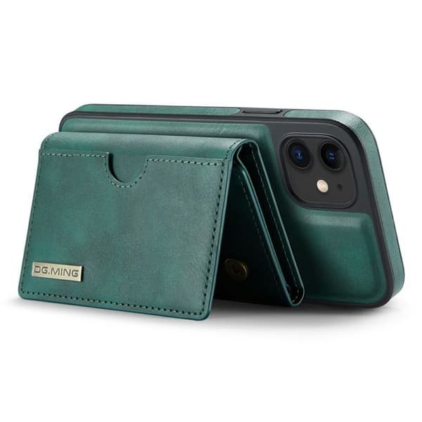 DG.MING M6 Series Mobilskal till iPhone 12/12 Pro Magnetiskt Grön