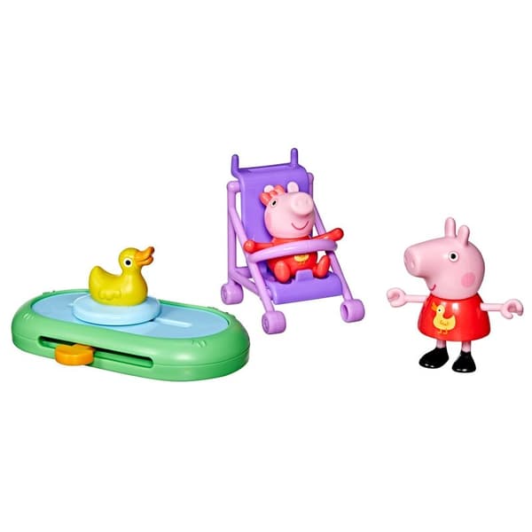 PEPPA PIG Legetøj 3" Legesæt Peppa Og Evie Park Fun