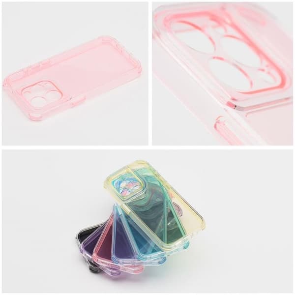 Mobilskal till iPhone 16 Pro Max Matrix Clear - Rosa Rosa