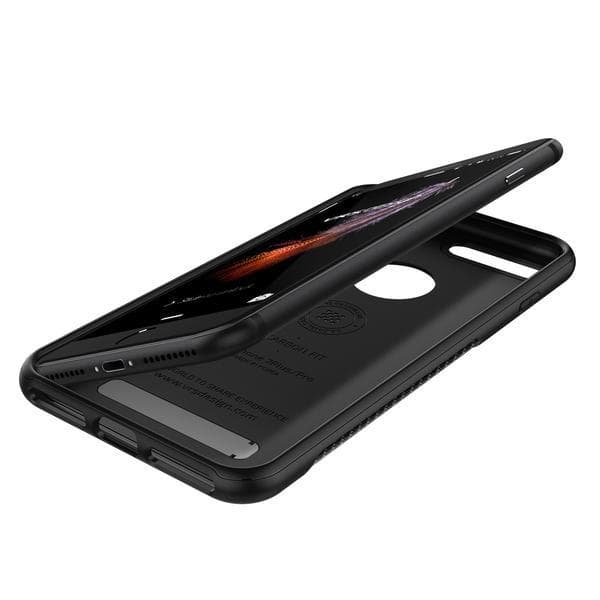 Verus Carbon Fit Cover til Apple iPhone 7 Plus - Sort Black