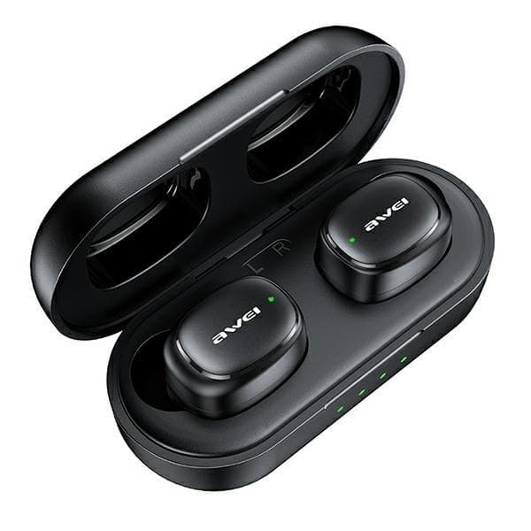 Awei TWS Bluetooth In-Ear øretelefon T13 Pro - Sort Black