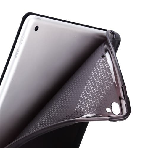 iPad 9.7 (2017/2018/Air/Air2) Etui Tri-fold - Sort Black
