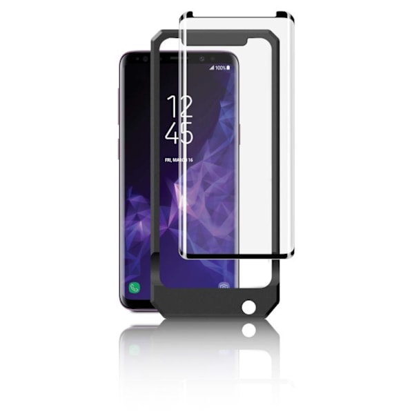 SiGN 3D Skärmskydd i Härdat Glas för Samsung Galaxy S9 Inkl. Mon
