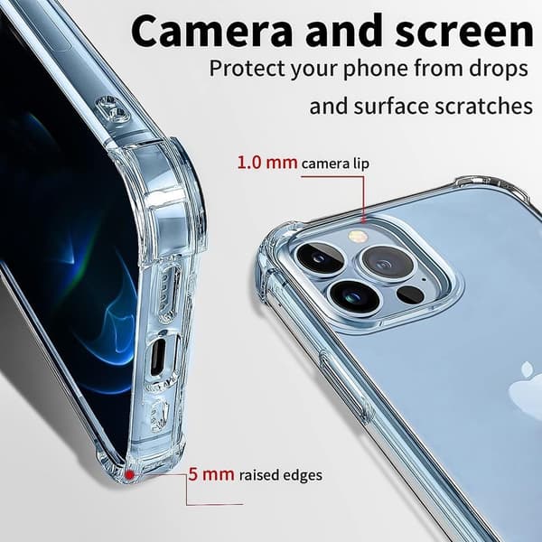 Boom Shockproof Skal till iPhone 14 Pro Max (NR) Transparent