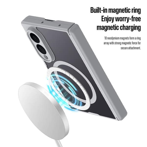 Dux Ducis Mobilskal för Galaxy Z Fold 8 Wide MagSafe Expn Serien - Grå