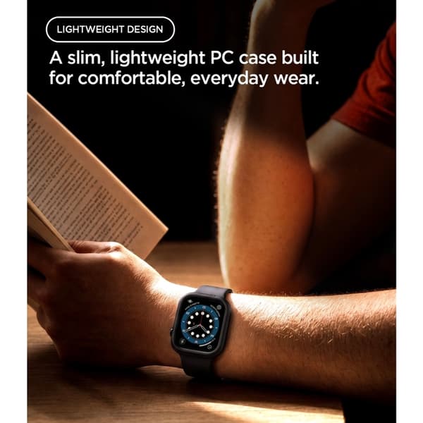 Spigen Skal För Apple Watch 10/11 (42mm) Thin Fit - Svart