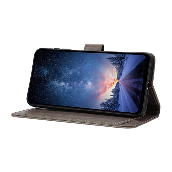 iPhone 17 Pro Plånboksfodral Folio - Grå Grå
