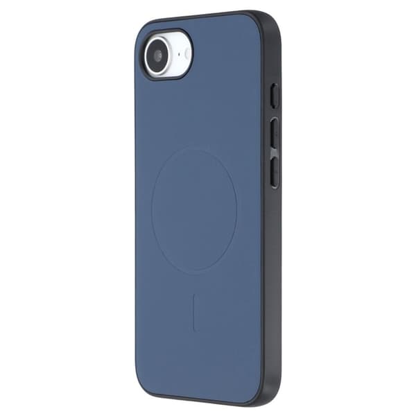 X-LEVEL Mobilskal till iPhone 16e MagSafe PC TPU PU Bakcover - Blå