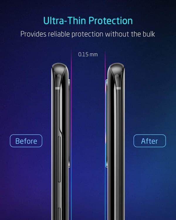 Kameralinsskydd till Samsung Galaxy S20 Plus Transparent