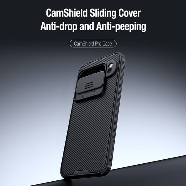 NILLKIN Camshield Pro Mobilskal till Google Pixel 9 Pro XL - Svart