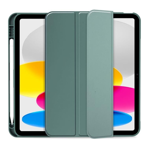 Tech-Protect iPad 10.9 (2022) Fodral med plats för pennna - Grön