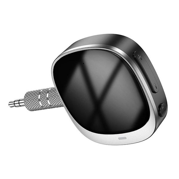 Hoco Adapter Aux Bluetooth Jack 3.5 mm E80 - Svart Svart
