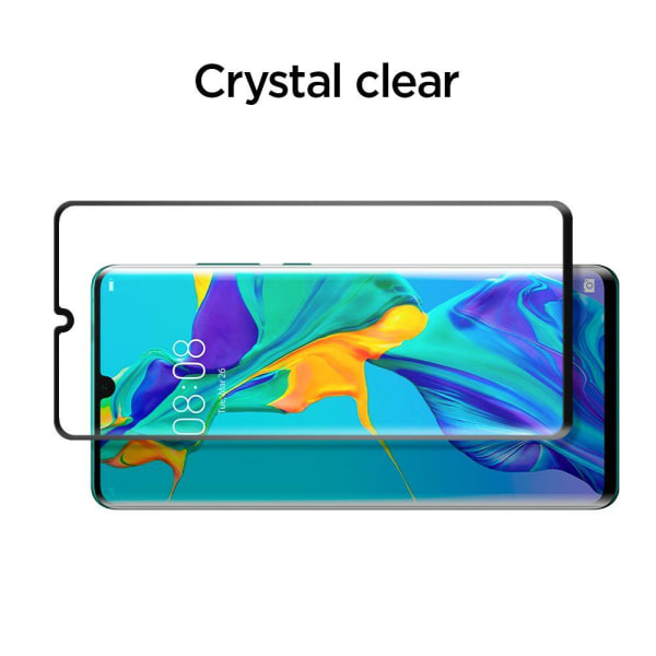 SPIGEN Härdat Glas Skärmskydd Tr Slim Huawei P30 Pro Svart Svart