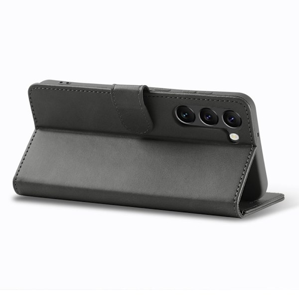 LC.IMEEKE Samsung Galaxy S23+ Plånboksfodral Konstläder - Grå