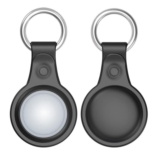 Tech Protect nøglering glidelås - Gunmetal Svart