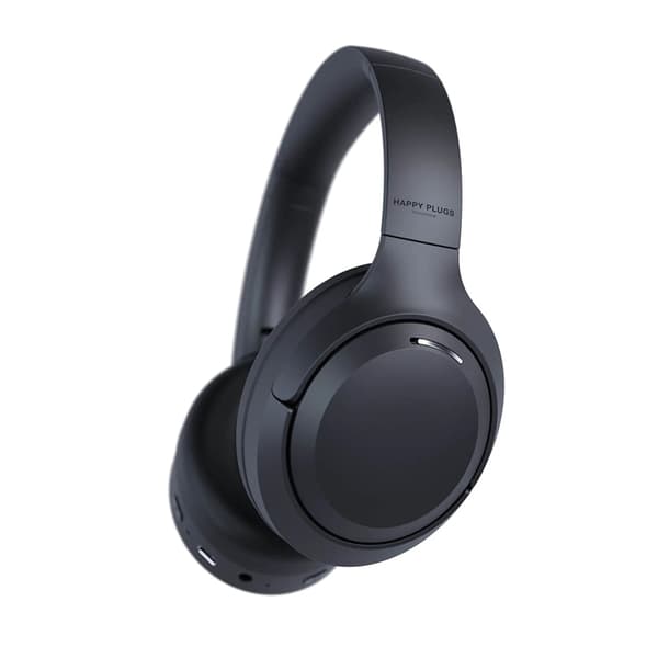 Happy Plugs Over-Ear Trådløse Øretelefoner Play Lite - Sort Black