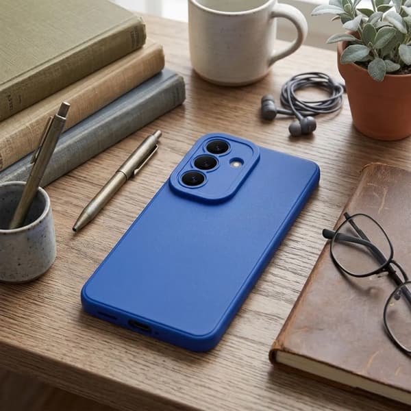 Mobilskal För Galaxy S26 Matte 2.0 - Blå Blå