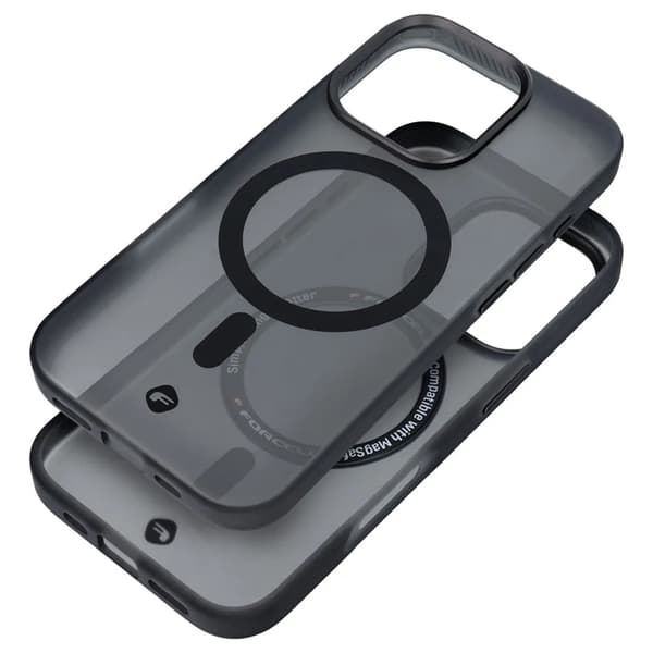 Forcell Telefontaske til iPhone 16 Plus MagSafe F-Protect - Smoky Black Black