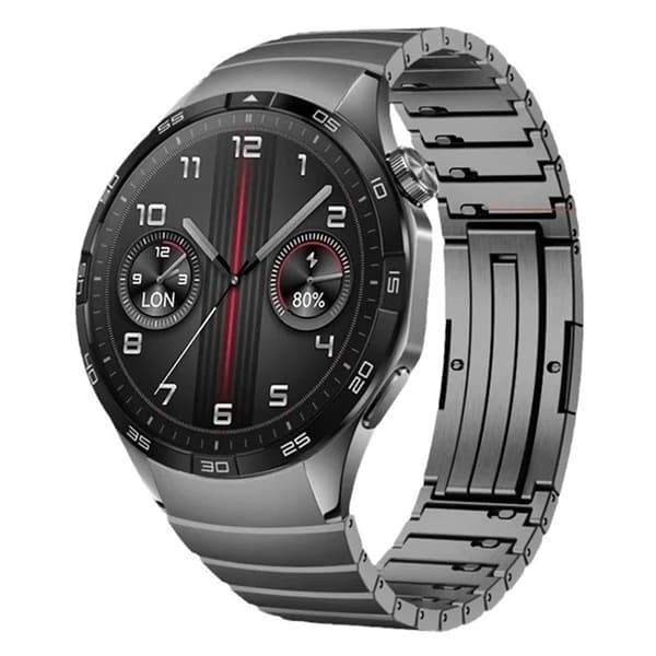 Huawei Watch GT 5 46mm Armband Stainless Steel - Grå Grå