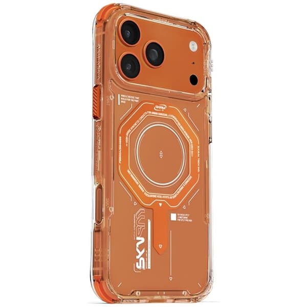 Skinarma Telefontaske til iPhone 17 Pro Max MagSafe Magma - Orange Orange
