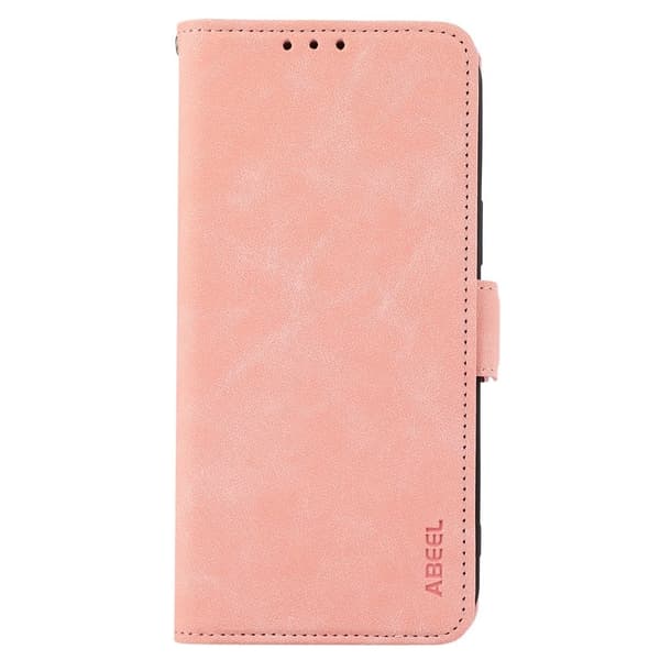 ABEEL Samsung Galaxy S22+ 5G Plånboksfodral Konstläder RFID Rosa