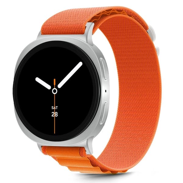 Tech-Protect Galaxy Watch 8/8 Classic (40/44/46mm) Armband Nylon Pro Orange