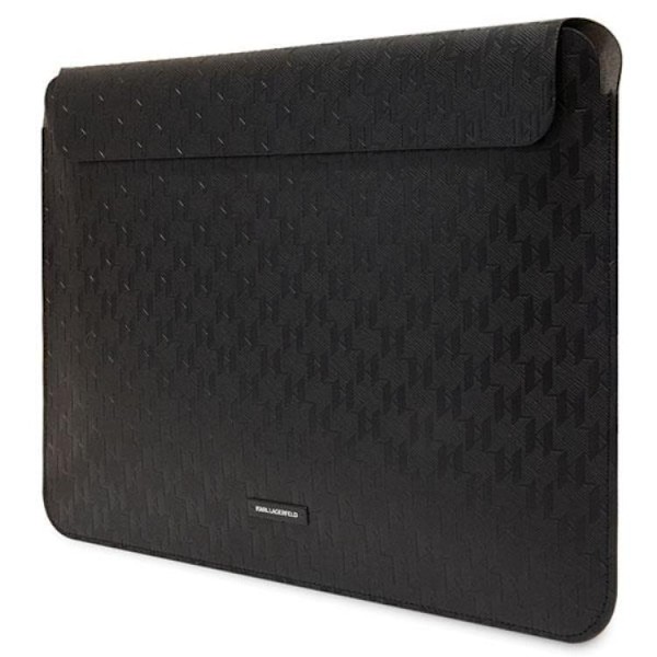 Karl Lagerfeld Datorfodral 14" Saffiano Plaque - Svart Svart