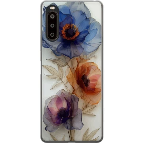Mobilskal till Sony Xperia 10 II med Silkesblommor